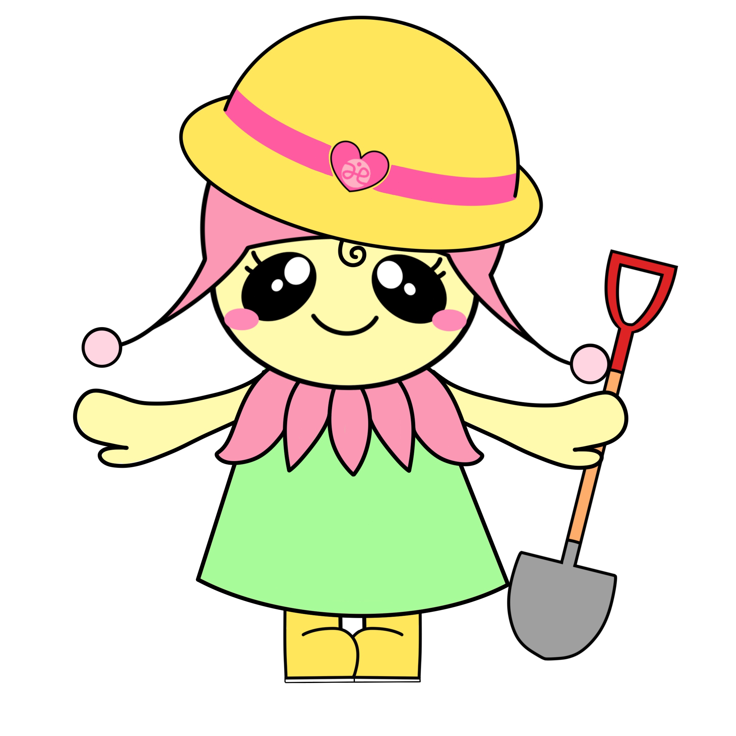 いずみん 防災バージョン(スコップ)